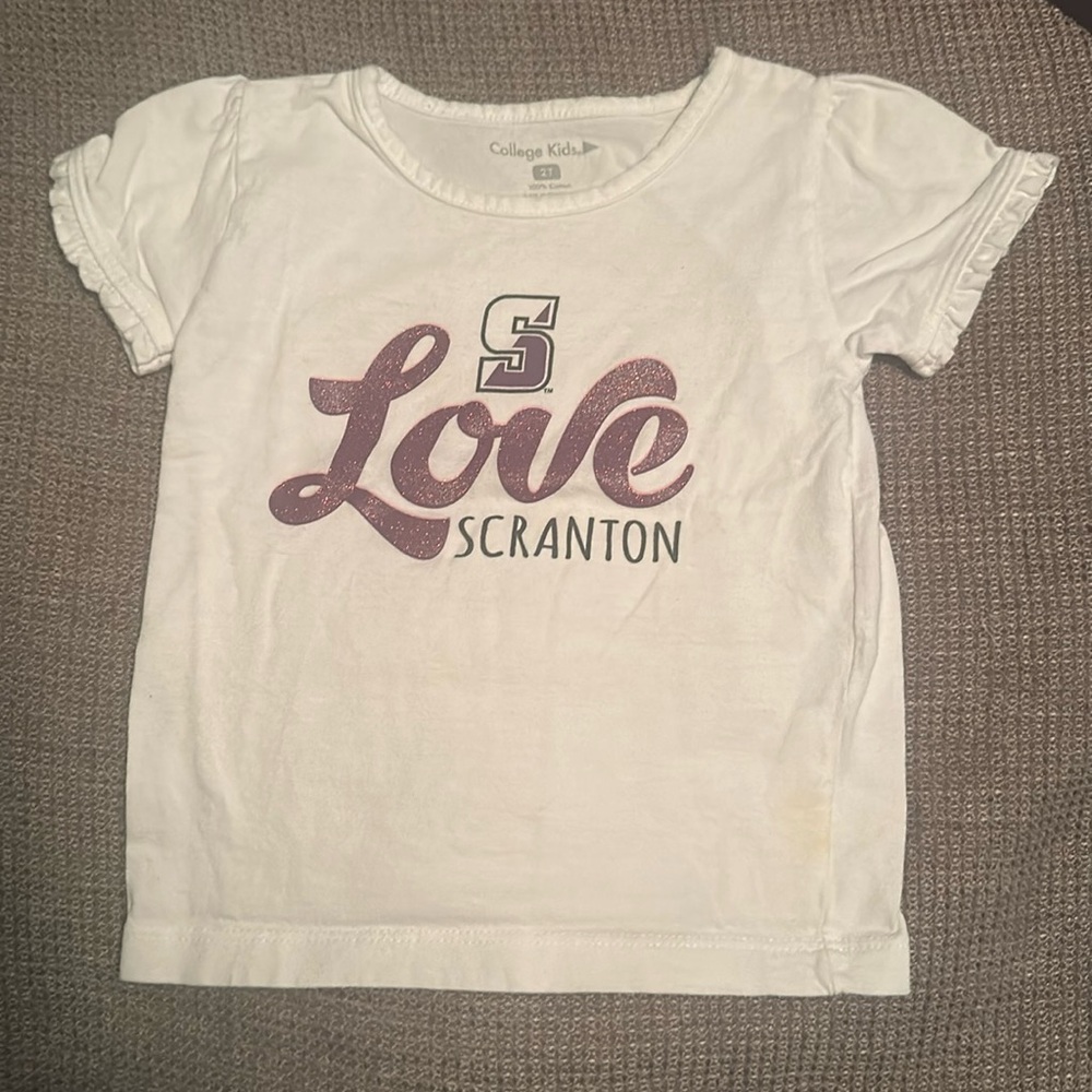 University of Scranton toddler shirt
